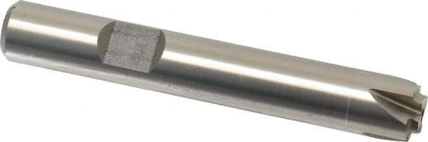 Interstate - 1/32" Radius, 3/8" Mill Diam, 4 Flute Cobalt Corner Rounding End Mill - Single End, Uncoated, 2-1/2" OAL, 3/8" Shank Diam - Exact Tool & Supply