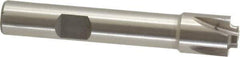 Interstate - 3/64" Radius, 7/16" Mill Diam, 4 Flute Cobalt Corner Rounding End Mill - Single End, Uncoated, 2-1/2" OAL, 3/8" Shank Diam - Exact Tool & Supply