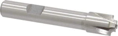 Interstate - 1/16" Radius, 7/16" Mill Diam, 4 Flute Cobalt Corner Rounding End Mill - Single End, Uncoated, 2-1/2" OAL, 3/8" Shank Diam - Exact Tool & Supply