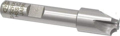 Interstate - 3/32" Radius, 1/2" Mill Diam, 4 Flute Cobalt Corner Rounding End Mill - Single End, Uncoated, 2-1/2" OAL, 3/8" Shank Diam - Exact Tool & Supply