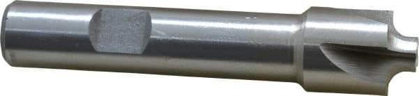 Interstate - 1/8" Radius, 5/8" Mill Diam, 4 Flute Cobalt Corner Rounding End Mill - Single End, Uncoated, 3" OAL, 1/2" Shank Diam - Exact Tool & Supply
