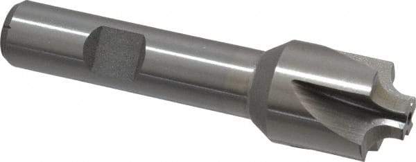 Interstate - 5/32" Radius, 3/4" Mill Diam, 4 Flute Cobalt Corner Rounding End Mill - Single End, Uncoated, 3" OAL, 1/2" Shank Diam - Exact Tool & Supply