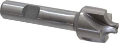 Interstate - 13/64" Radius, 7/8" Mill Diam, 4 Flute Cobalt Corner Rounding End Mill - Single End, Uncoated, 3-1/8" OAL, 1/2" Shank Diam - Exact Tool & Supply