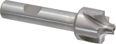 Interstate - 15/64" Radius, 7/8" Mill Diam, 4 Flute Cobalt Corner Rounding End Mill - Single End, Uncoated, 3-1/8" OAL, 1/2" Shank Diam - Exact Tool & Supply