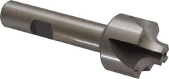 Interstate - 1/4" Radius, 1" Mill Diam, 4 Flute Cobalt Corner Rounding End Mill - Single End, Uncoated, 3-1/8" OAL, 1/2" Shank Diam - Exact Tool & Supply