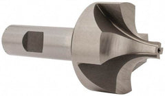 Interstate - 5/8" Radius, 1-15/16" Mill Diam, 4 Flute Cobalt Corner Rounding End Mill - Single End, Uncoated, 4" OAL, 3/4" Shank Diam - Exact Tool & Supply