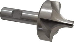 Interstate - 3/4" Radius, 2-1/4" Mill Diam, 4 Flute Cobalt Corner Rounding End Mill - Single End, Uncoated, 4-1/8" OAL, 3/4" Shank Diam - Exact Tool & Supply
