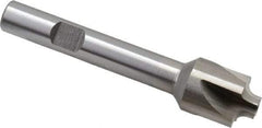 Interstate - 1/8" Radius, 5/8" Mill Diam, 4 Flute Cobalt Corner Rounding End Mill - Single End, Uncoated, 3" OAL, 3/8" Shank Diam - Exact Tool & Supply