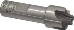 Interstate - 1/4" Radius, 1" Mill Diam, 4 Flute Cobalt Corner Rounding End Mill - Single End, Uncoated, 3-1/4" OAL, 3/4" Shank Diam - Exact Tool & Supply
