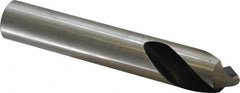 Interstate - 1" Body Diam, 90°, 6" OAL, High Speed Steel Spotting Drill - Exact Tool & Supply