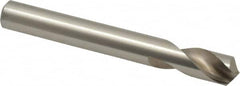 Interstate - 3/8" Body Diam, 120°, 3-1/8" OAL, High Speed Steel Spotting Drill - Exact Tool & Supply