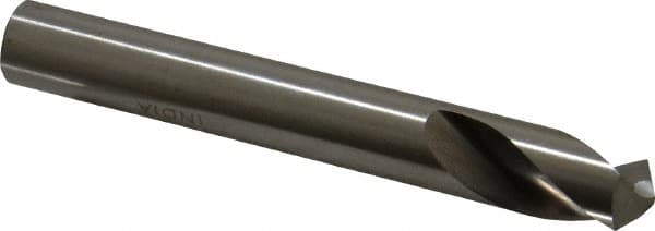 Interstate - 1/2" Body Diam, 120°, 3-3/4" OAL, High Speed Steel Spotting Drill - Exact Tool & Supply