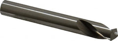 Interstate - 1/2" Body Diam, 120°, 3-3/4" OAL, High Speed Steel Spotting Drill - Exact Tool & Supply
