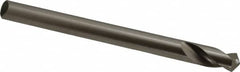 Interstate - 1/2" Body Diam, 120°, 6" OAL, High Speed Steel Spotting Drill - Exact Tool & Supply