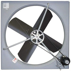 TPI - 48" Blade, 1 hp, 21,500 Max CFM, Exhaust Fan - 15 Amps, 115 Volts, 1 Speed - Exact Tool & Supply