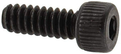 Value Collection - #6-32 UNC Hex Socket Drive, Socket Cap Screw - Alloy Steel, Black Oxide Finish, Fully Threaded, 3/8" Length Under Head - Exact Tool & Supply