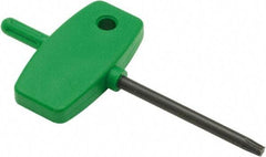 Parlec - T15 Torx Drive, Insert Key for Indexable Boring Head - Compatible with Insert Screws - Exact Tool & Supply