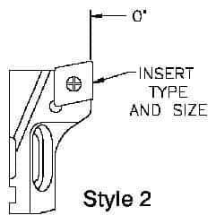 Parlec - Boring Cartridge - CCMT12 Insert - Exact Tool & Supply