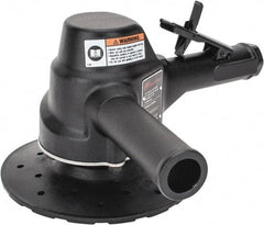 Ingersoll-Rand - 7" Max Disc, 6,000 RPM, Pneumatic Handheld Disc Sander - 61 CFM, 1/2 NPT Inlet, 2 hp - Exact Tool & Supply