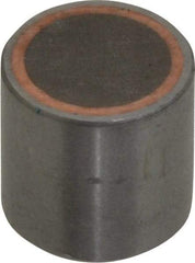 Mag-Mate - 10-32 Thread, 1/2" Diam, 1/2" High, 8 Lb Average Pull Force, Neodymium Rare Earth Pot Magnet - 0.15" Deep Tapped Hole, Steel Pot, Uninsulated - Exact Tool & Supply