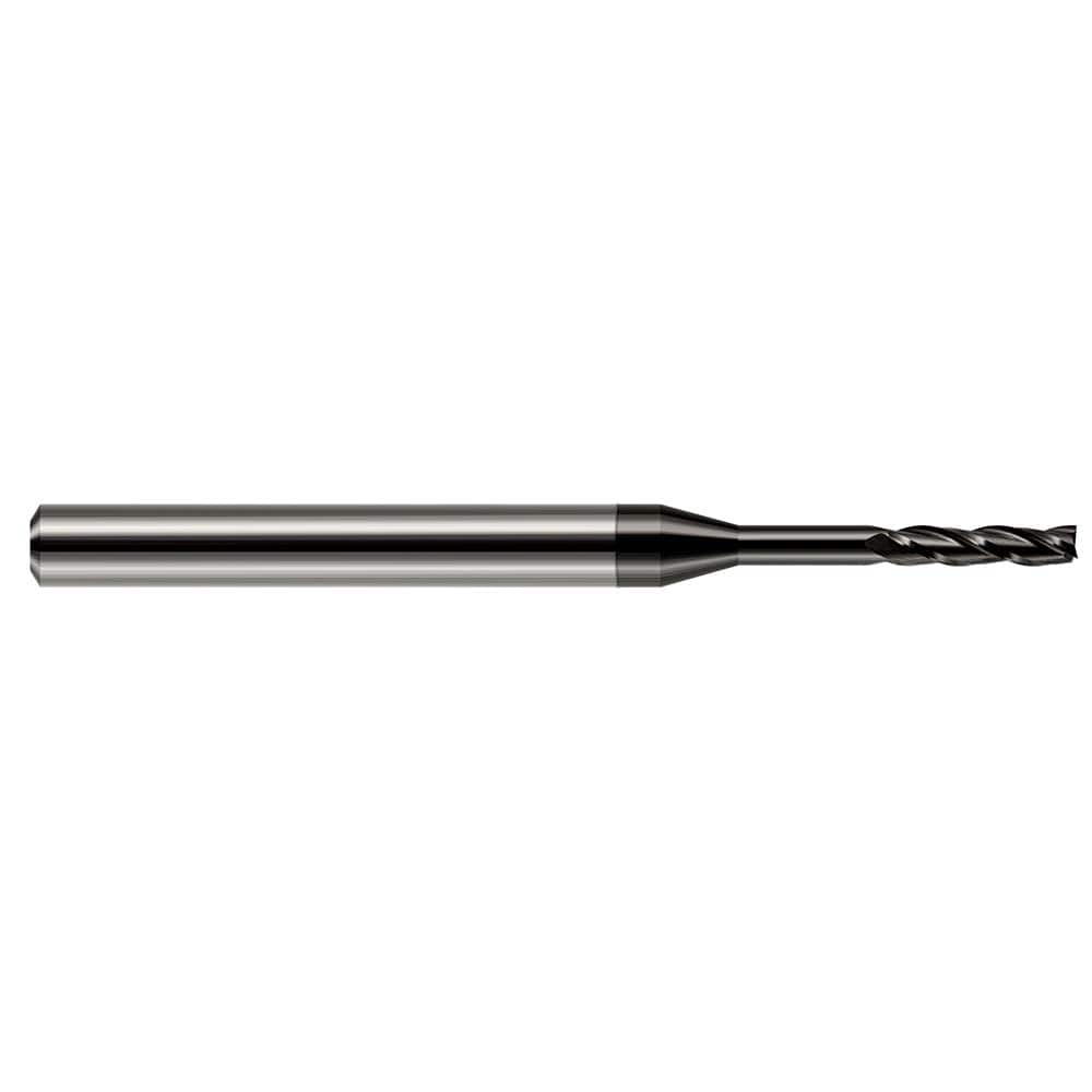 Harvey Tool - 3/16", 1-1/8" LOC, 3/16" Shank Diam, 3" OAL, 3 Flute Solid Carbide Square End Mill - Exact Tool & Supply
