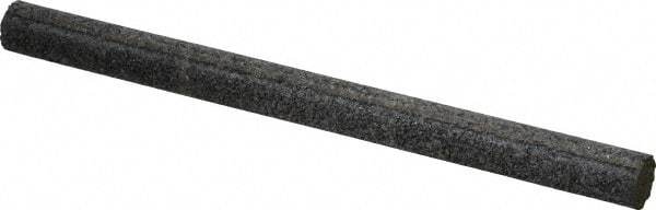 Made in USA - 24 Grit Silicon Carbide Round Dressing Stick - 6 x 1/2, Very Coarse Grade, Vitrified Bond - Exact Tool & Supply