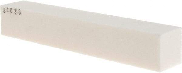 Made in USA - 150 Grit Aluminum Oxide Rectangular Dressing Stick - 6 x 1 x 1, Very Fine Grade, Vitrified Bond - Exact Tool & Supply