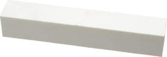 Made in USA - 220 Grit Aluminum Oxide Rectangular Dressing Stick - 6 x 1 x 1, Very Fine Grade, Vitrified Bond - Exact Tool & Supply