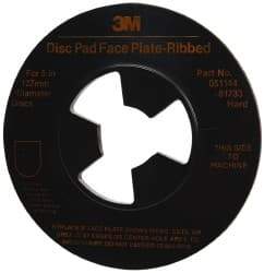 3M - Abrasive Disc Face Plate - 12,000 RPM - Exact Tool & Supply