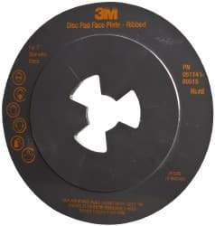 3M - Abrasive Disc Face Plate - 8,500 RPM - Exact Tool & Supply