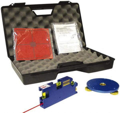 Laseraim - 500 Ft. Max Measuring Range, Red Beam Laser Torpedo Level Kit - Includes Carry Case, LTAL1 Tripod Mount, LTL3 Tripedo Level and Targets - Exact Tool & Supply