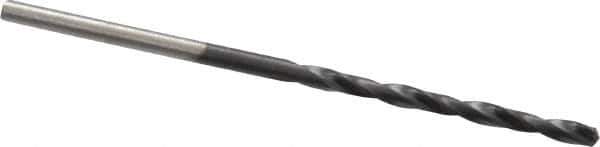 Chicago-Latrobe - #46 135° High Speed Steel Jobber Drill - TiAlN Finish, Right Hand Cut, Spiral Flute, Straight Shank, 2-1/8" OAL, Split Point - Exact Tool & Supply