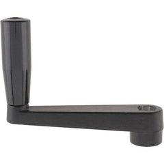 Gibraltar - Revolving Crank Handle - 5/8" Square Bore, Plastic/Aluminum - Exact Tool & Supply