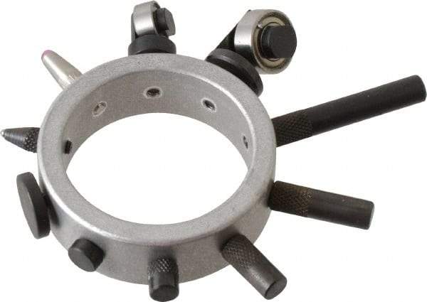 SPI - 10 Piece, #4-48 Inch Thread, 0.06 (Steel Ball Tip) Inch Ball Diameter Ruby and Steel, Drop Indicator Contact Point Set and Kit - Use With Dial Indicators - Exact Tool & Supply