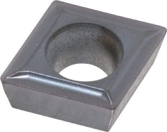 Kennametal - CPMT32.51 LF Grade KC5025 Carbide Turning Insert - TiAlN Finish, 80° Diamond, 3/8" Inscr Circle, 5/32" Thick, 1/64" Corner Radius - Exact Tool & Supply