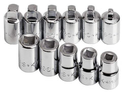 SK - 11 Piece 3/8" Drive Socket Set - 4 Points, 3/16" to 3/8" Range, Inch Measurement Standard - Exact Tool & Supply