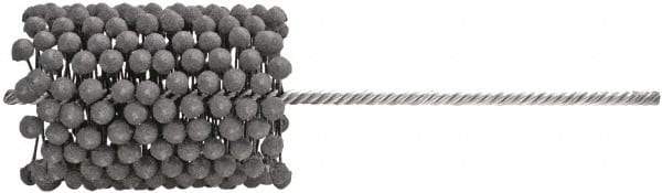 Brush Research Mfg. - 3-3/4" to 4" Bore Diam, 400 Grit, Silicon Carbide Flexible Hone - Extra Fine, 13-1/2" OAL - Exact Tool & Supply