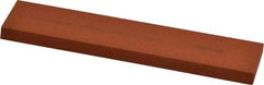 Norton - 5" Long x 1" Wide x 3/16" Thick, Aluminum Oxide Sharpening Stone - Rectangle, Fine Grade - Exact Tool & Supply