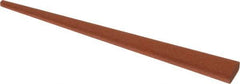 Norton - 4" Long x 3/8" Wide x 1/8" Thick, Aluminum Oxide Sharpening Stone - Taper, Fine Grade - Exact Tool & Supply