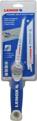 Lenox - 6" Bi-Metal Blade Folding Saw - Aluminum Handle - Exact Tool & Supply