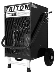 EBAC - 12 Gal Saturation Capacity, 5 Amp, Portable Dehumidifier - 19-1/2" Wide x 29" High x 15-1/2" Deep, 51 Pint Volume Capacity, 5/8 hp - Exact Tool & Supply