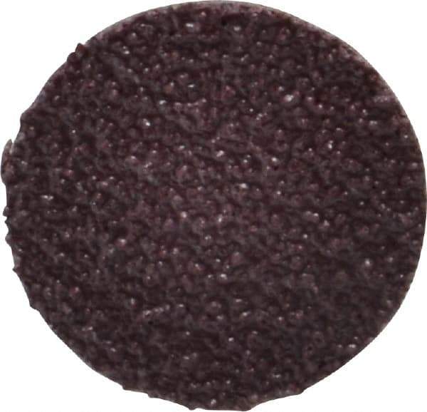 3M - 3/4" Diam, 60 Grit Aluminum Oxide Adhesive PSA Disc - Medium Grade, X Weighted Cloth Backing, For Bench Top Motors, Random Orbital Sanders - Exact Tool & Supply