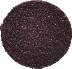 3M - 3/4" Diam, 60 Grit Aluminum Oxide Adhesive PSA Disc - Medium Grade, X Weighted Cloth Backing, For Bench Top Motors, Random Orbital Sanders - Exact Tool & Supply
