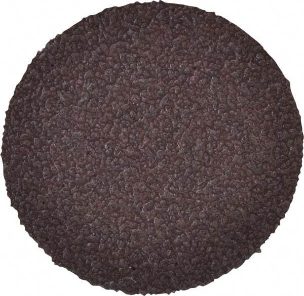 3M - 3/4" Diam, 100 Grit Aluminum Oxide Adhesive PSA Disc - Fine Grade, X Weighted Cloth Backing, For Bench Top Motors, Random Orbital Sanders - Exact Tool & Supply