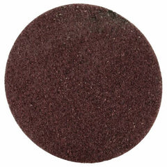 3M - 3/4" Diam, 240 Grit Aluminum Oxide Adhesive PSA Disc - Very Fine Grade, X Weighted Cloth Backing, For Bench Top Motors, Random Orbital Sanders - Exact Tool & Supply