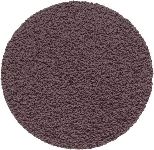3M - 1" Diam, 120 Grit Aluminum Oxide Adhesive PSA Disc - Fine Grade, X Weighted Cloth Backing, For Bench Top Motors, Random Orbital Sanders - Exact Tool & Supply