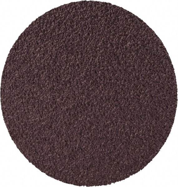 3M - 2" Diam, 60 Grit Aluminum Oxide Adhesive PSA Disc - Medium Grade, X Weighted Cloth Backing, For Bench Top Motors, Disc Sanders, Random Orbital Sanders - Exact Tool & Supply