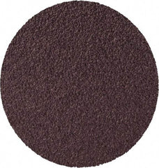 3M - 2" Diam, 60 Grit Aluminum Oxide Adhesive PSA Disc - Medium Grade, X Weighted Cloth Backing, For Bench Top Motors, Disc Sanders, Random Orbital Sanders - Exact Tool & Supply
