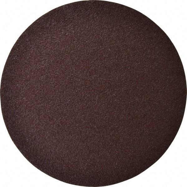 3M - 9" Diam, 36 Grit Aluminum Oxide Adhesive PSA Disc - Very Coarse Grade, Maroon, X Weighted Backing, Flexible, Use with Random Orbital Sanders - Exact Tool & Supply