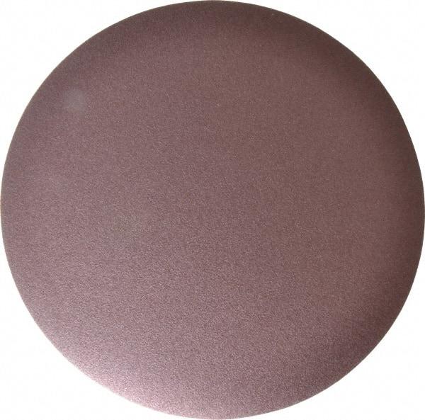 3M - 15" Diam, 50 Grit Aluminum Oxide Adhesive PSA Disc - Coarse Grade, Maroon, X Weighted Backing, Flexible, Use with Random Orbital Sanders - Exact Tool & Supply